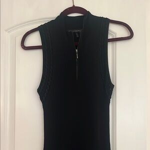 White House black market black tank dress size small
